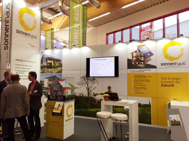 Sonnenhaus auf der Energiemesse